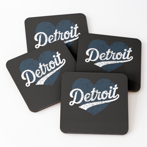 Item preview, Graphic Vintage Hearts Detroit Lovers Style Classic Evergreen Gifts For Men Women Kids designed and sold by ArmyAbodo.
