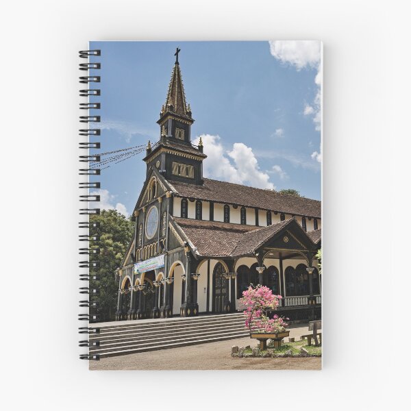 Item preview, The wooden cathedral of Kon Tum designed and sold by franck380.