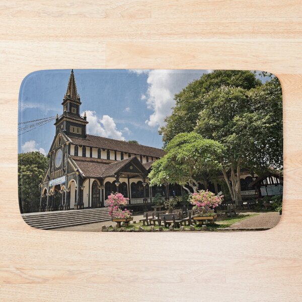 Item preview, The wooden cathedral of Kon Tum designed and sold by franck380.