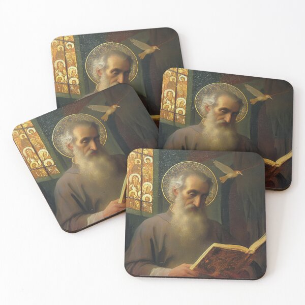 Item preview, Saint Issac of Armenia designed and sold by SanctifiedSouls.