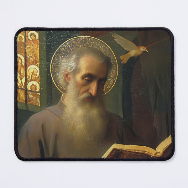 Item preview, Saint Issac of Armenia designed and sold by SanctifiedSouls.