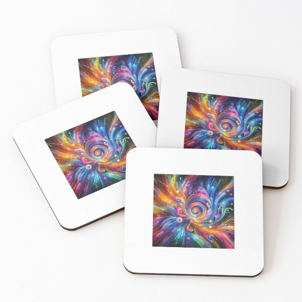 Item preview, Psychedelic Abstract Art – Explosion of Colors and Vibrant Movement designed and sold by thomashummelgen.