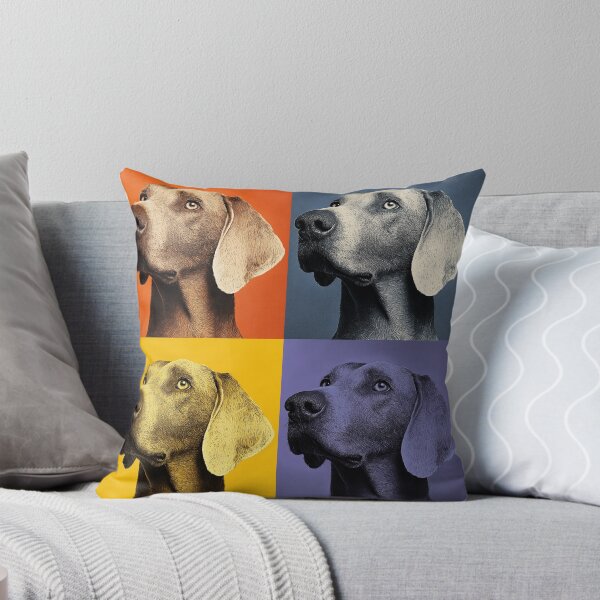 Item preview, Weimaraner Dog Andy Warhol Style Pop Art designed and sold by TheAnimalZ00.