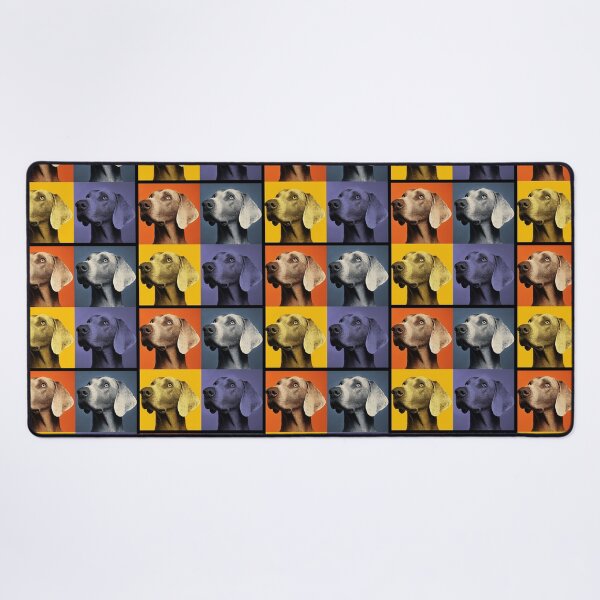 Item preview, Weimaraner Dog Andy Warhol Style Pop Art designed and sold by TheAnimalZ00.