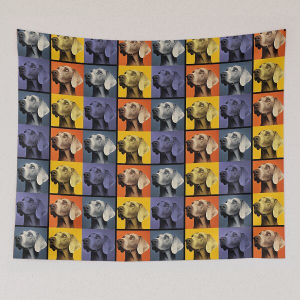 Item preview, Weimaraner Dog Andy Warhol Style Pop Art designed and sold by TheAnimalZ00.