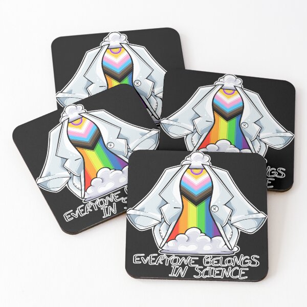 Item preview, 'Everyone Belongs in Science' | Progress Flag  designed and sold by ChemBoutiques.
