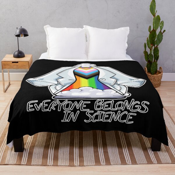 Item preview, 'Everyone Belongs in Science' | Progress Flag  designed and sold by ChemBoutiques.