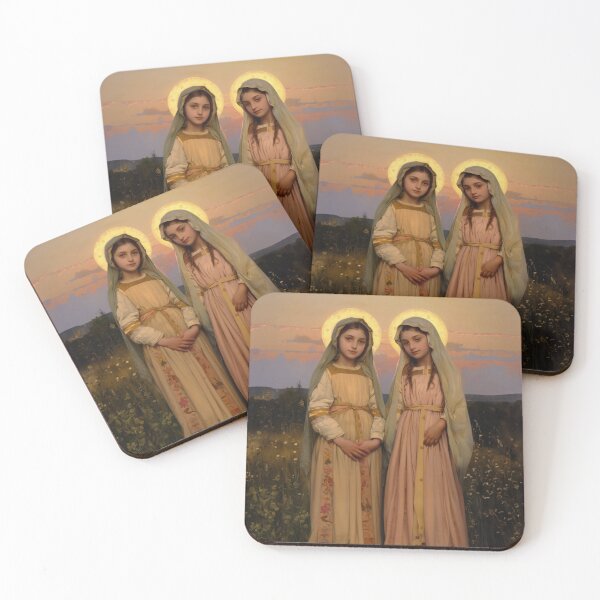 Item preview, Saints Nunilo and Alodia designed and sold by SanctifiedSouls.