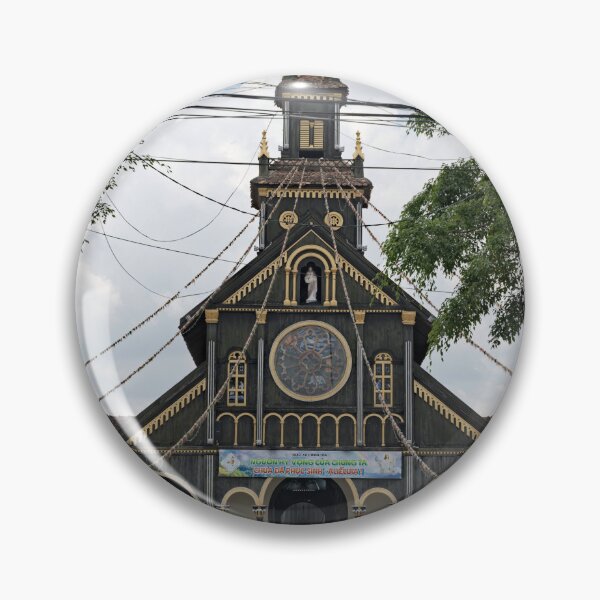 Item preview, The wooden cathedral of Kon Tum designed and sold by franck380.