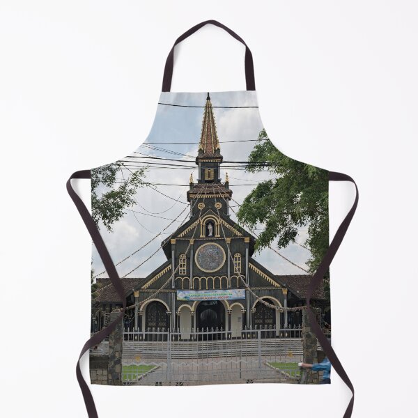Item preview, The wooden cathedral of Kon Tum designed and sold by franck380.