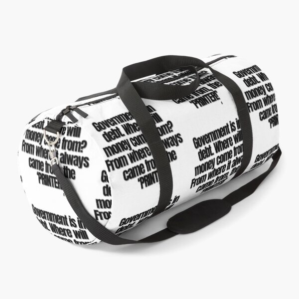 Item preview, Government is in debt. Where will money come from? From where it always came from, the ‘PRINTER!’ designed and sold by Finds.