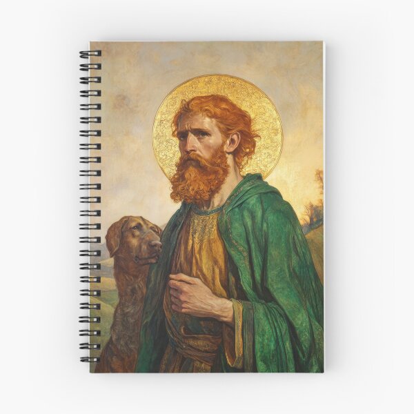 Item preview, Saint Andrew the Scot designed and sold by SanctifiedSouls.