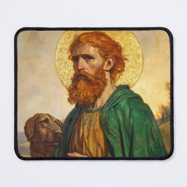 Item preview, Saint Andrew the Scot designed and sold by SanctifiedSouls.