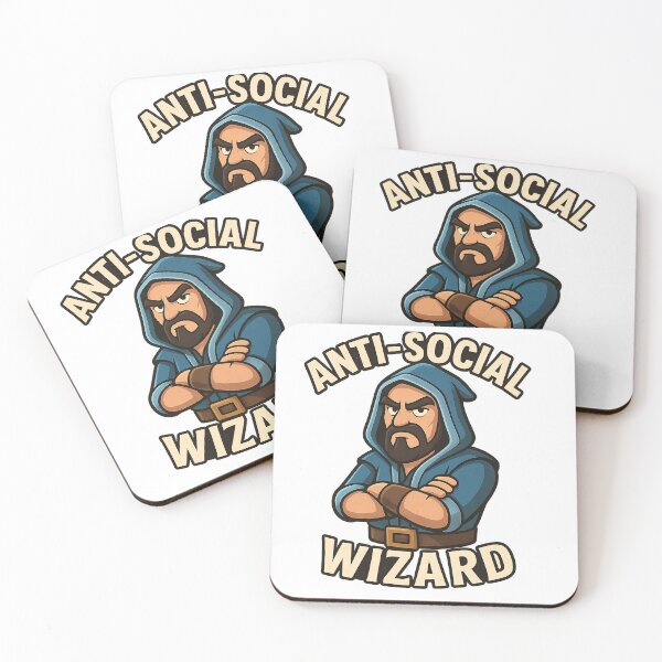Item preview, Anti-Social Wizard Vibes designed and sold by Peelya.