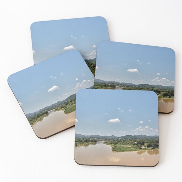 Item preview, Hilly landscape and Vietnamese river designed and sold by franck380.