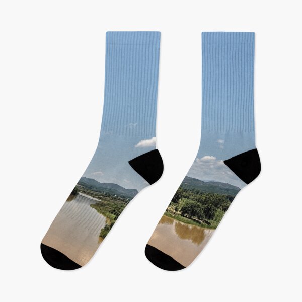 Item preview, Hilly landscape and Vietnamese river designed and sold by franck380.