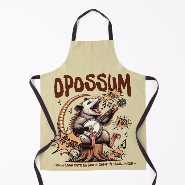 Item preview, Opossum Singing and Playing Banjo Come Closer! Come Closer! ...HISS! designed and sold by scooterbaby.