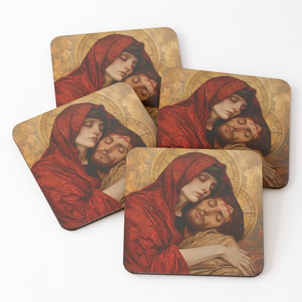 Item preview, Eternal Sorrow - Mary’s Mourning Beneath the Cross designed and sold by SanctifiedSouls.