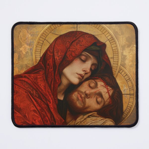 Item preview, Eternal Sorrow - Mary’s Mourning Beneath the Cross designed and sold by SanctifiedSouls.