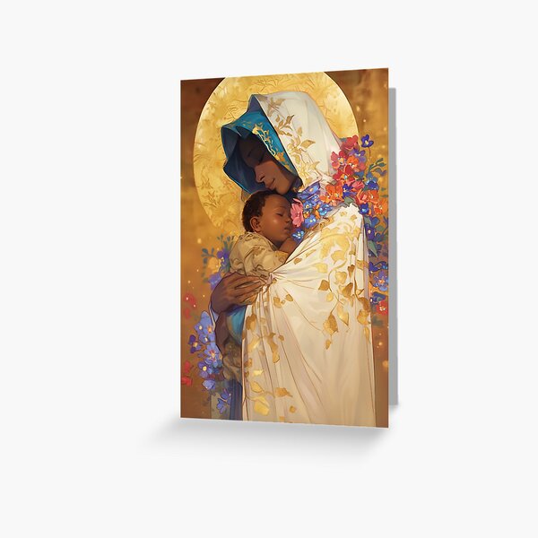 Item preview, Divine Radiance- Our Lady of Kibeho's Blessing designed and sold by SanctifiedSouls.