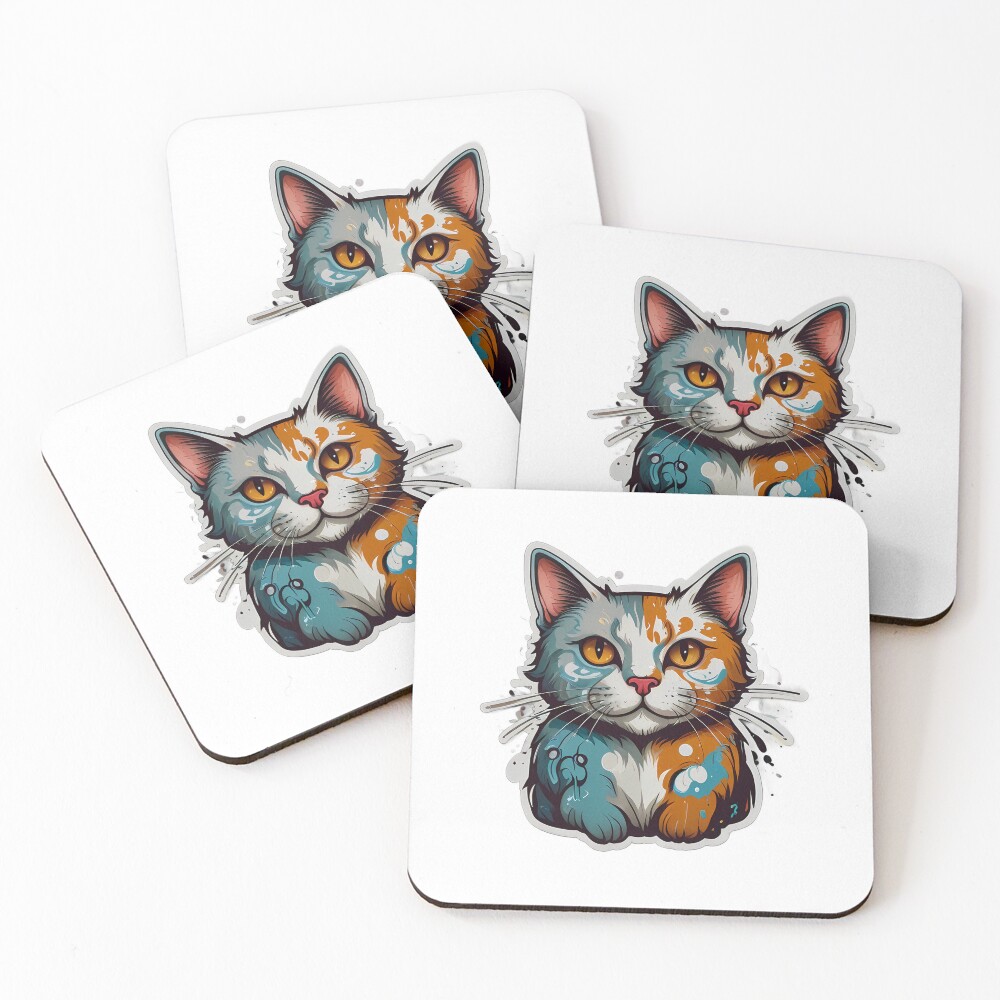 Item preview, Coasters (Set of 4) designed and sold by ESASSHOP.