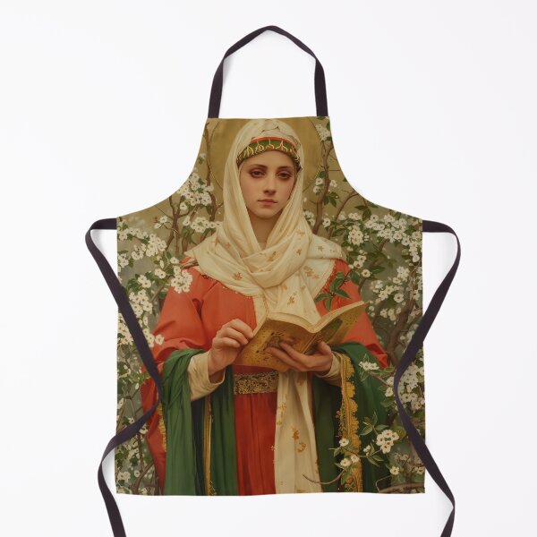 Item preview, Saint Amelia designed and sold by SanctifiedSouls.