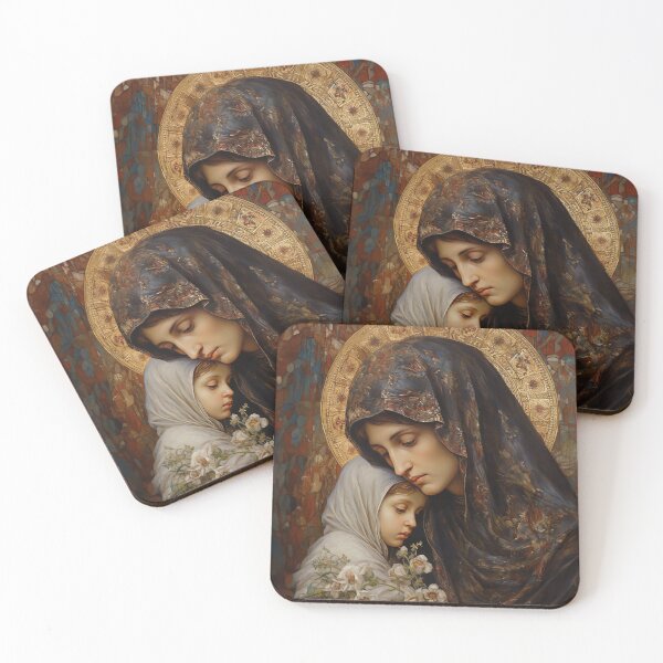 Item preview, Mary, Mother of God - Protectress of Families designed and sold by SanctifiedSouls.