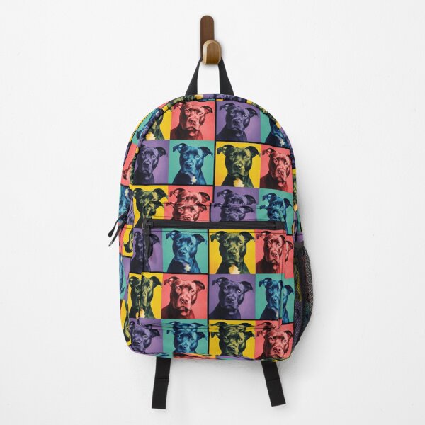 Item preview, Pit Bull Dog Andy Warhol Style Pop Art designed and sold by TheAnimalZ00.
