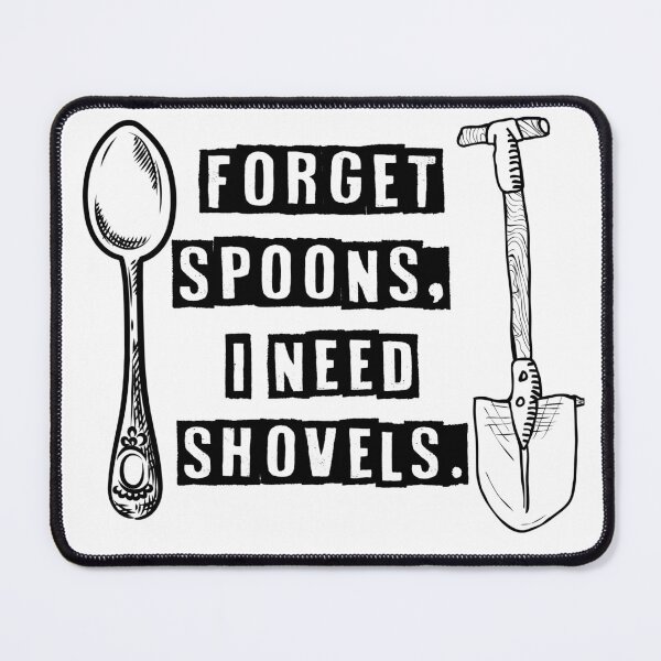 Item preview, Ehlers Danlos Syndrome and POTS chronic condition spoon theory spoonies designed and sold by adesignworld.