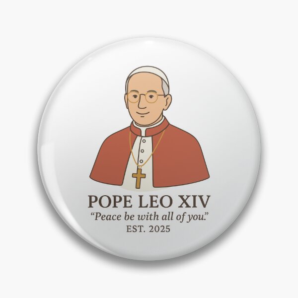 Artikelvorschau, Papst Leo XIV. Friede sei mit euch allen entworfen und verkauft von Migneauly.