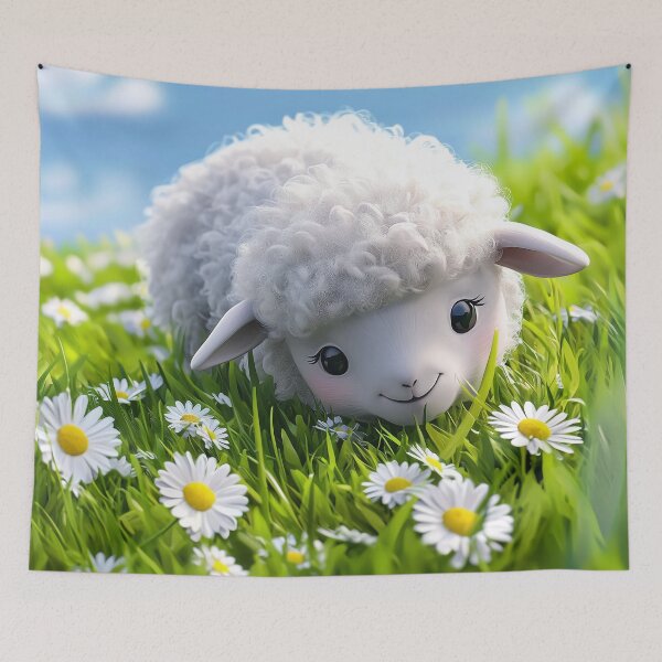 Item preview, White Flowers & Wool designed and sold by silp159.