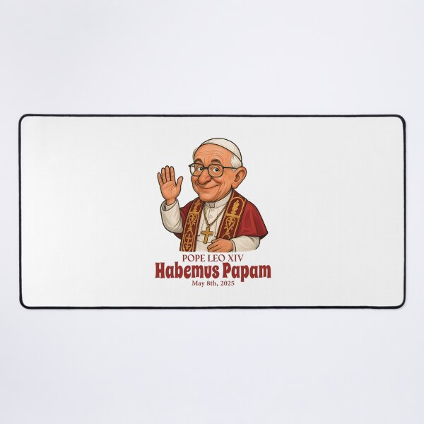 Item preview, Pope Leo XIV (Habemus Papam) Caricature designed and sold by artjuniverse.