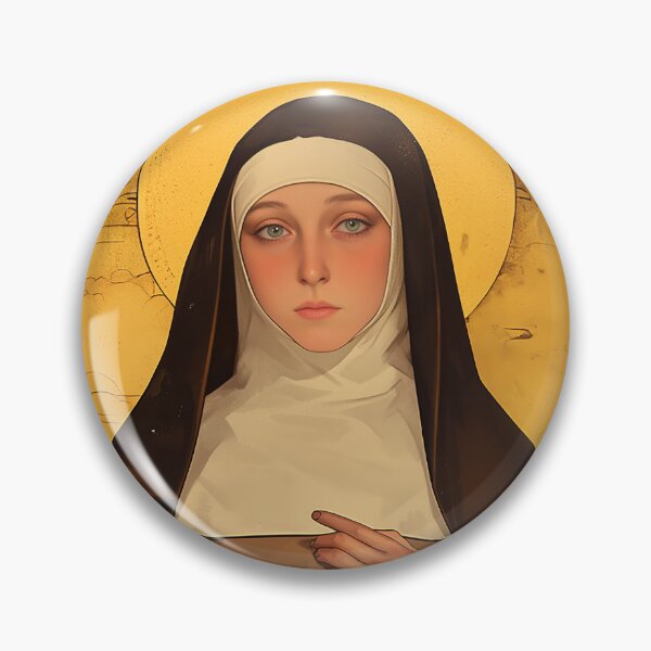 Item preview, Saint Catherine of Bologna designed and sold by SanctifiedSouls.