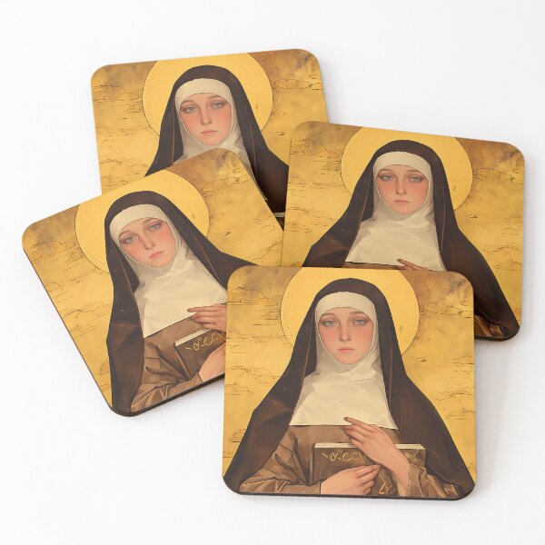 Item preview, Saint Catherine of Bologna designed and sold by SanctifiedSouls.