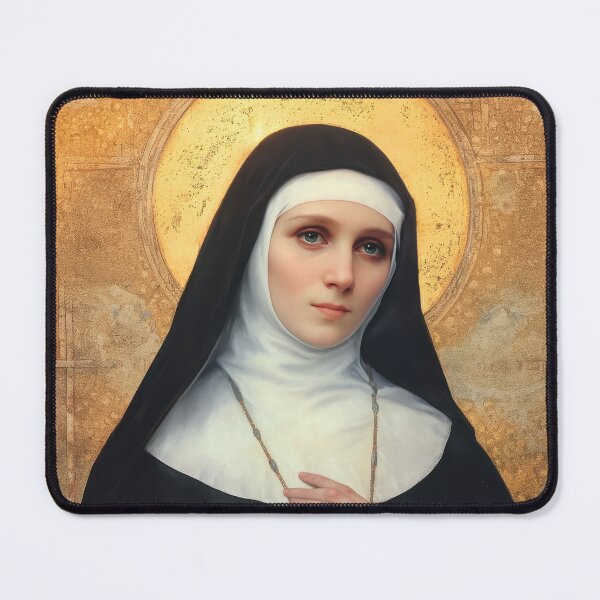 Item preview, Saint Benedetta Cambiagio designed and sold by SanctifiedSouls.