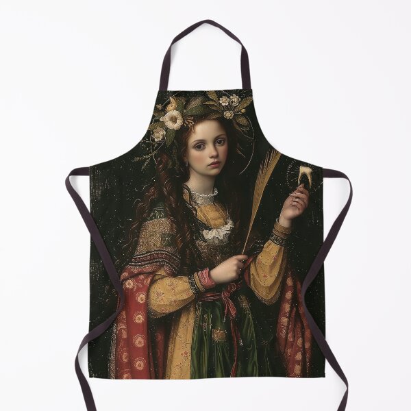 Item preview, Saint Apollonia designed and sold by SanctifiedSouls.