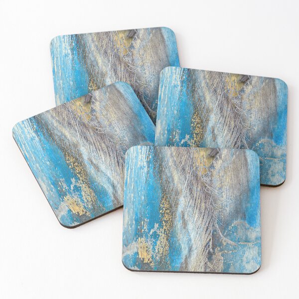 Item preview, Exotic Blue Palm Tree Bark Abstract Art Photo designed and sold by DEC02.