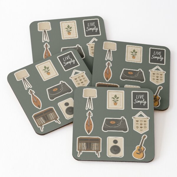 Item preview, Cozy Music and Simple Living Vibe designed and sold by zzz888.