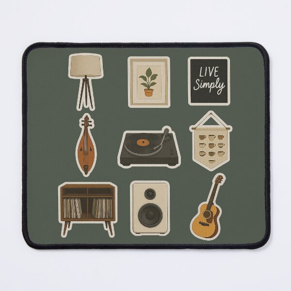 Item preview, Cozy Music and Simple Living Vibe designed and sold by zzz888.