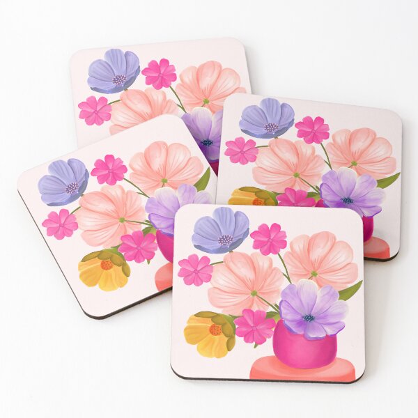 Artikelvorschau, Blüten Aquarell Illustration entworfen und verkauft von Monie Illustrates.