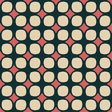 Artwork thumbnail, Abstract Geometric Dotted Seamless Pattern by Patternfluent