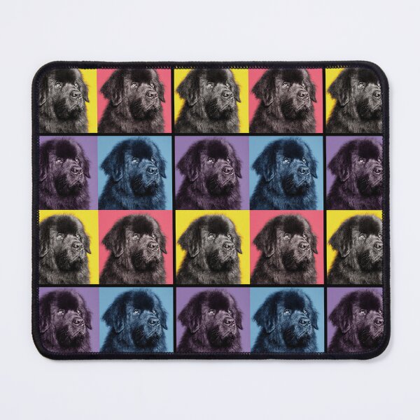 Item preview, Newfoundland Dog Andy Warhol Style Pop Art designed and sold by TheAnimalZ00.