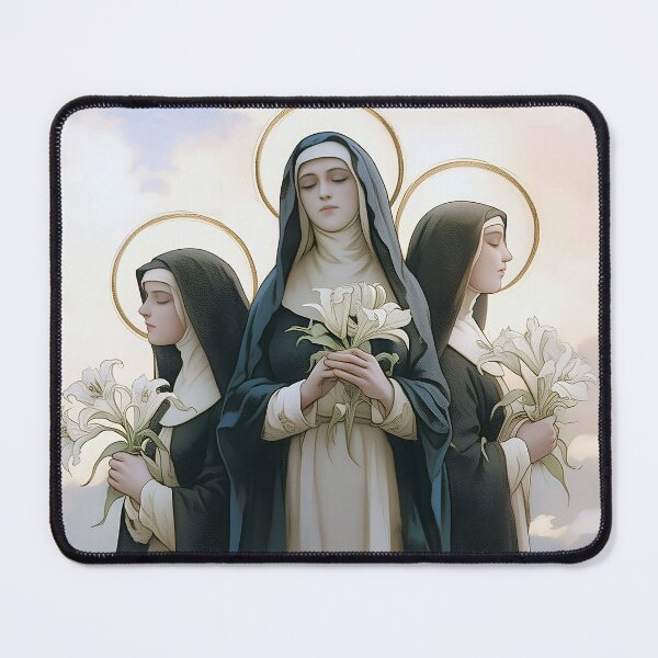 Item preview, Blessed Diana, Cecilia, and Amata designed and sold by SanctifiedSouls.