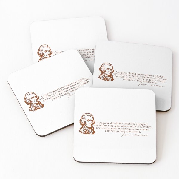 Item preview, James Madison on Separation of Church and State designed and sold by Saltypants.
