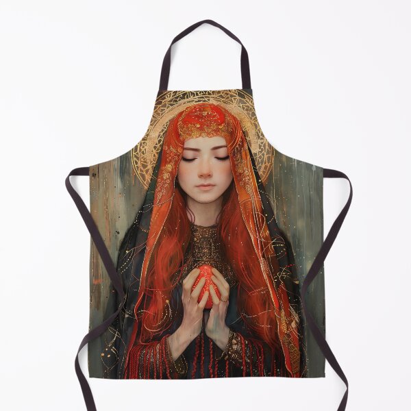 Item preview, Devotion of Mary Magdalene - Saint Mary Magdalene and the Red Easter Egg designed and sold by SanctifiedSouls.