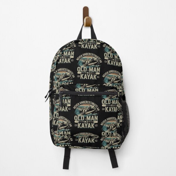 Item preview, Never Underestimate an Old Man in a Kayak – Kayaking designed and sold by tmerchtrends.