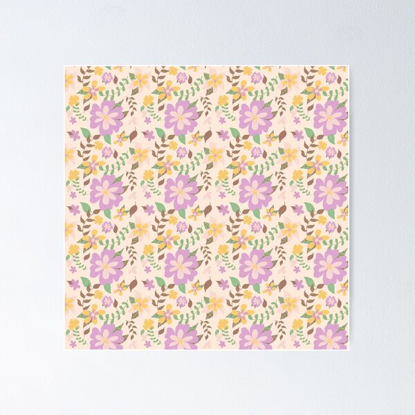 Item preview, Maui Fever – Tropical Bloom (Beige) designed and sold by holu_designs.