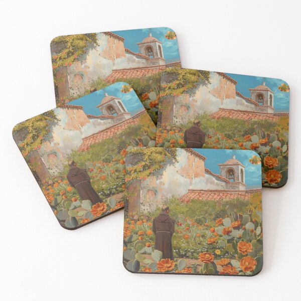 Item preview, Saint Junípero Serra designed and sold by SanctifiedSouls.