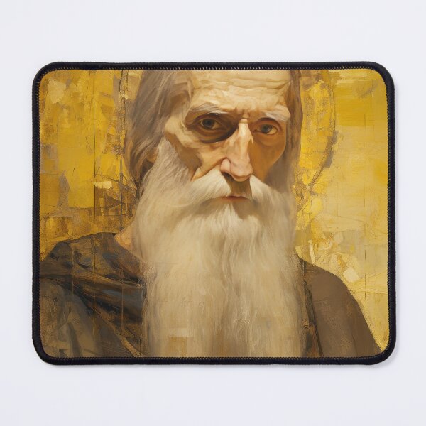 Item preview, Saint Athanasius the Athonite designed and sold by SanctifiedSouls.