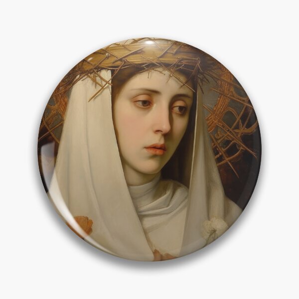 Item preview, Saint Catherine of Siena designed and sold by SanctifiedSouls.